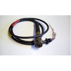 CLANSMAN  REPLACEMENT  STRAIGHT PTT CABLE AND 7PM PLUG ASSY ANR TYPE